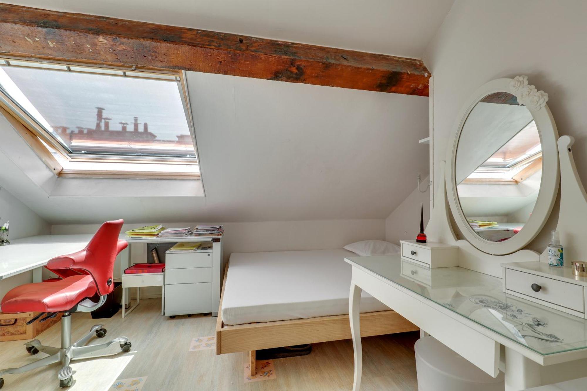 Duplex Calme Et Lumineux Au Coeur De Bastille Paris Luaran gambar
